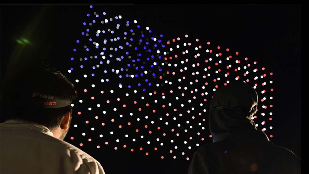 Will Drones Replace Fireworks