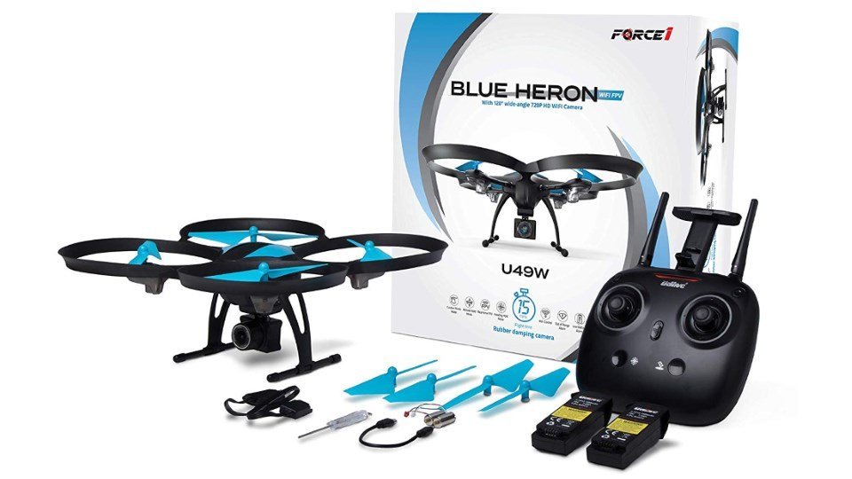U49W Blue Heron Review Best Camera Drone for Beginners Under 150