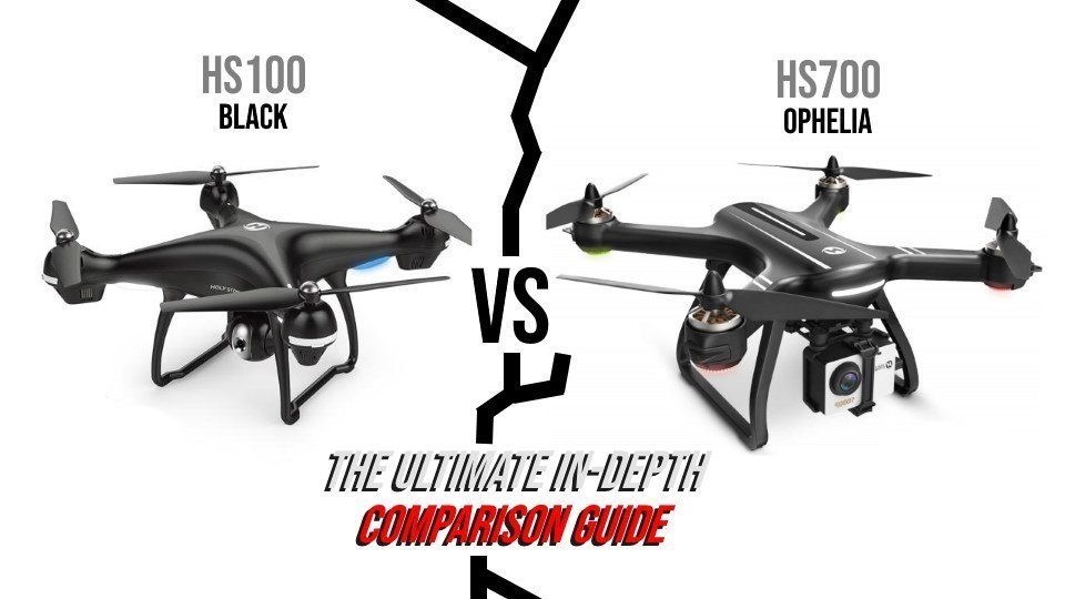 Holy Stone HS100 Black vs HS700 Ophelia