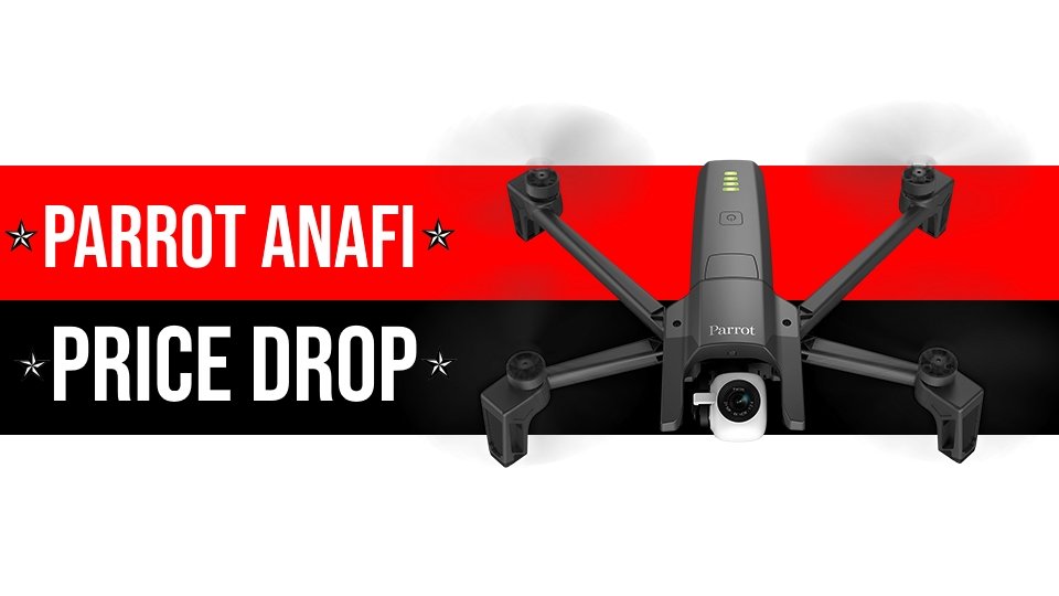 Parrot Anafi 4K Foldable Drone Price Drop