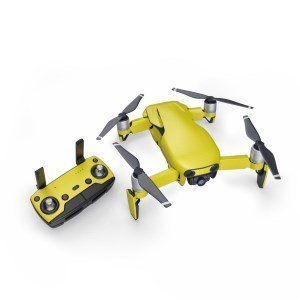 Solid State Yellow Best DJI Mavic Air Skin