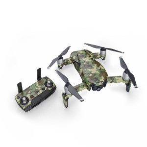 Woodland Camo Best DJI Mavic Air Skin