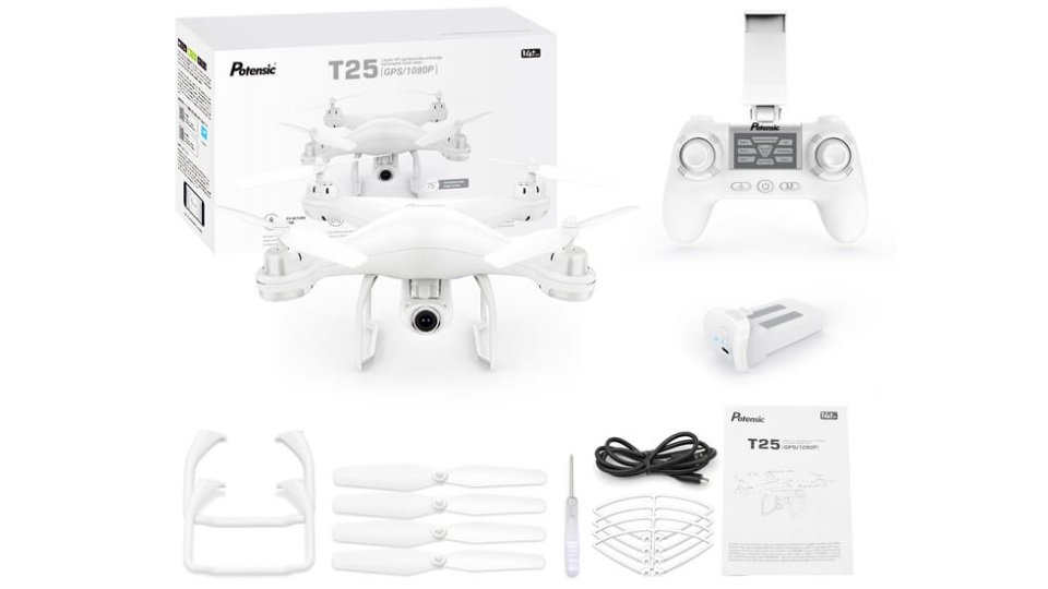 Potensic T25 GPS Drone Review Best Smart Camera Drone Under 200