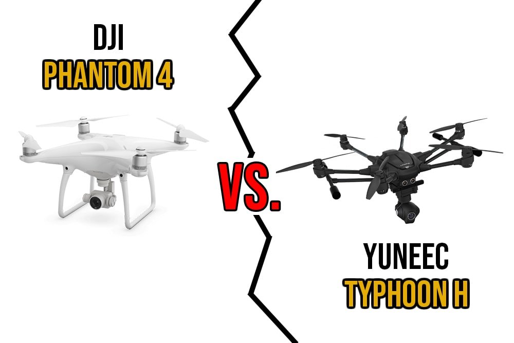 Yuneec Typhoon H vs Phantom 4 Drone