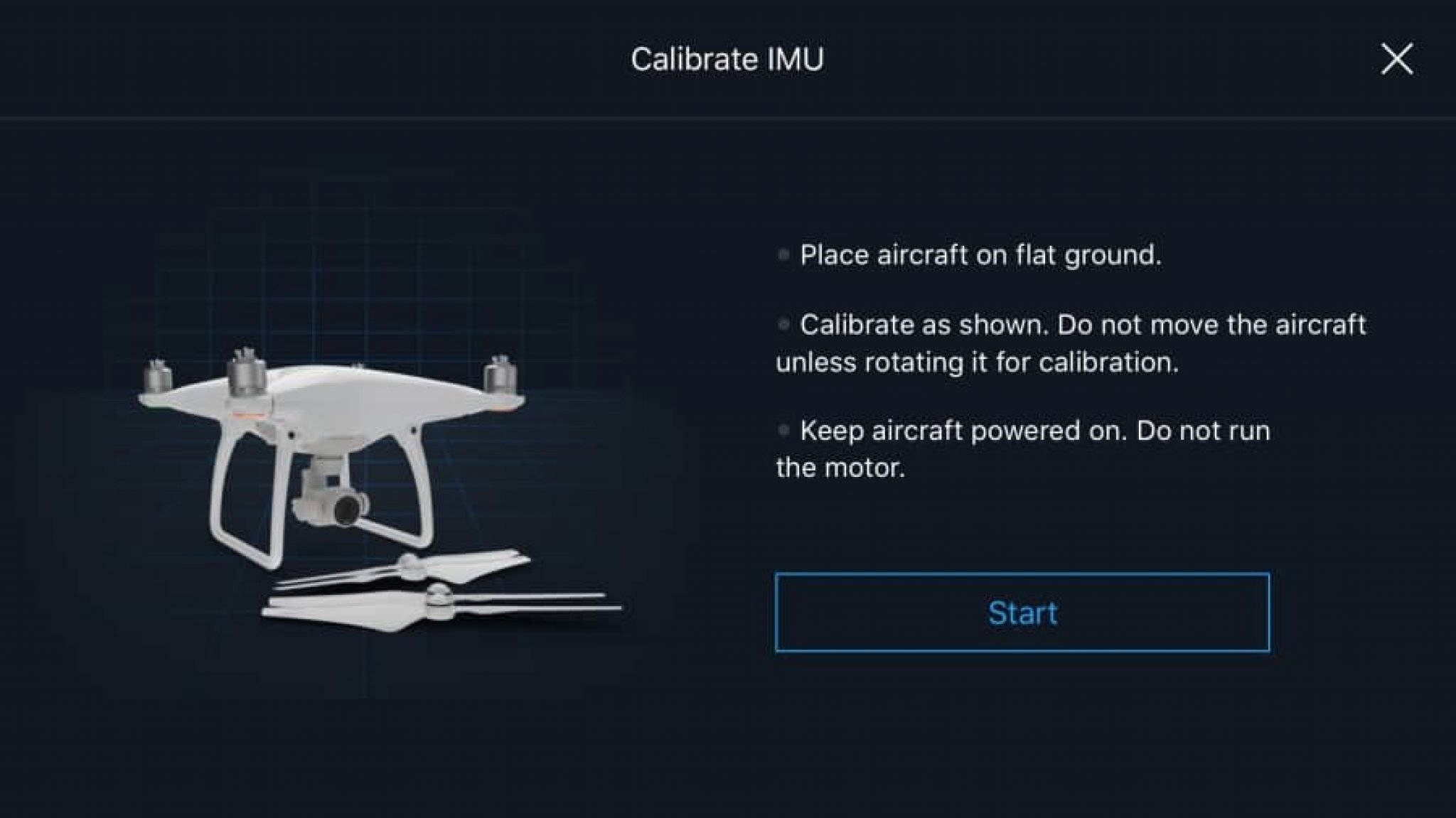DJI IMU Calibration Step by Step Guide UAV Adviser