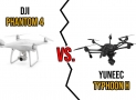 Yuneec Typhoon H vs DJI Phantom 4 Drone Comparison